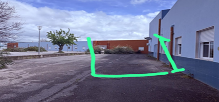    Fig.1 - Toldo de 10 mt x 5 mt e bebedouro de água de pedal